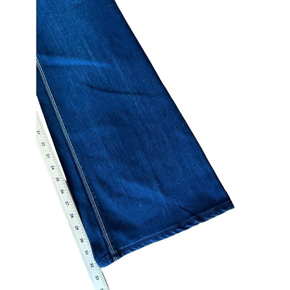 Seven7 Premium Denim Jeans Women's Size 10 Blue Bootcut Leg Mid Rise Cotton - Picture 4 of 6